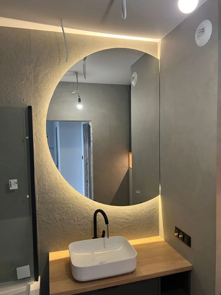 Round flat